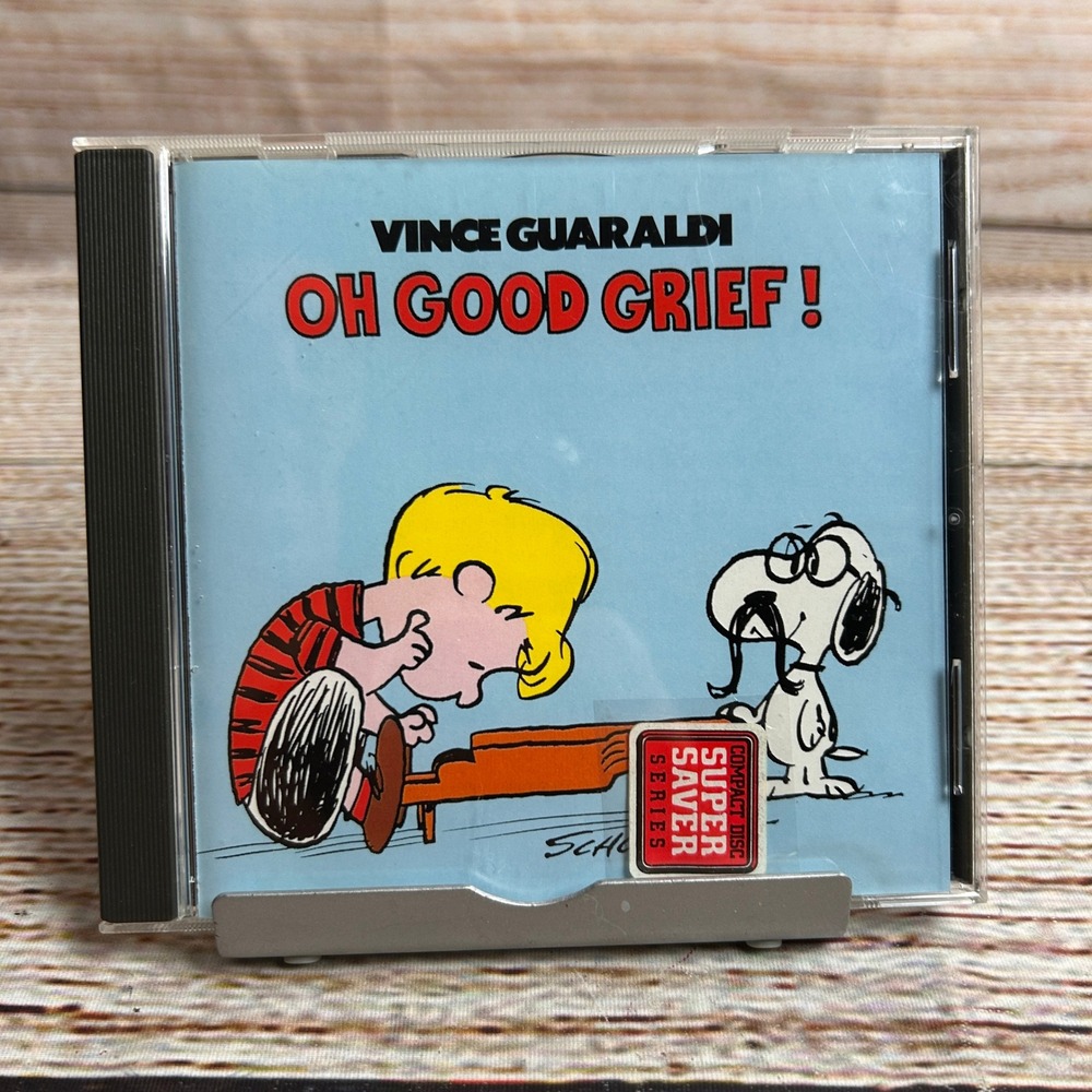 Vince Guaraldi Oh Good Grief‎ CD Peanuts Jazz Soundtrack 1747-2 Warner Bros